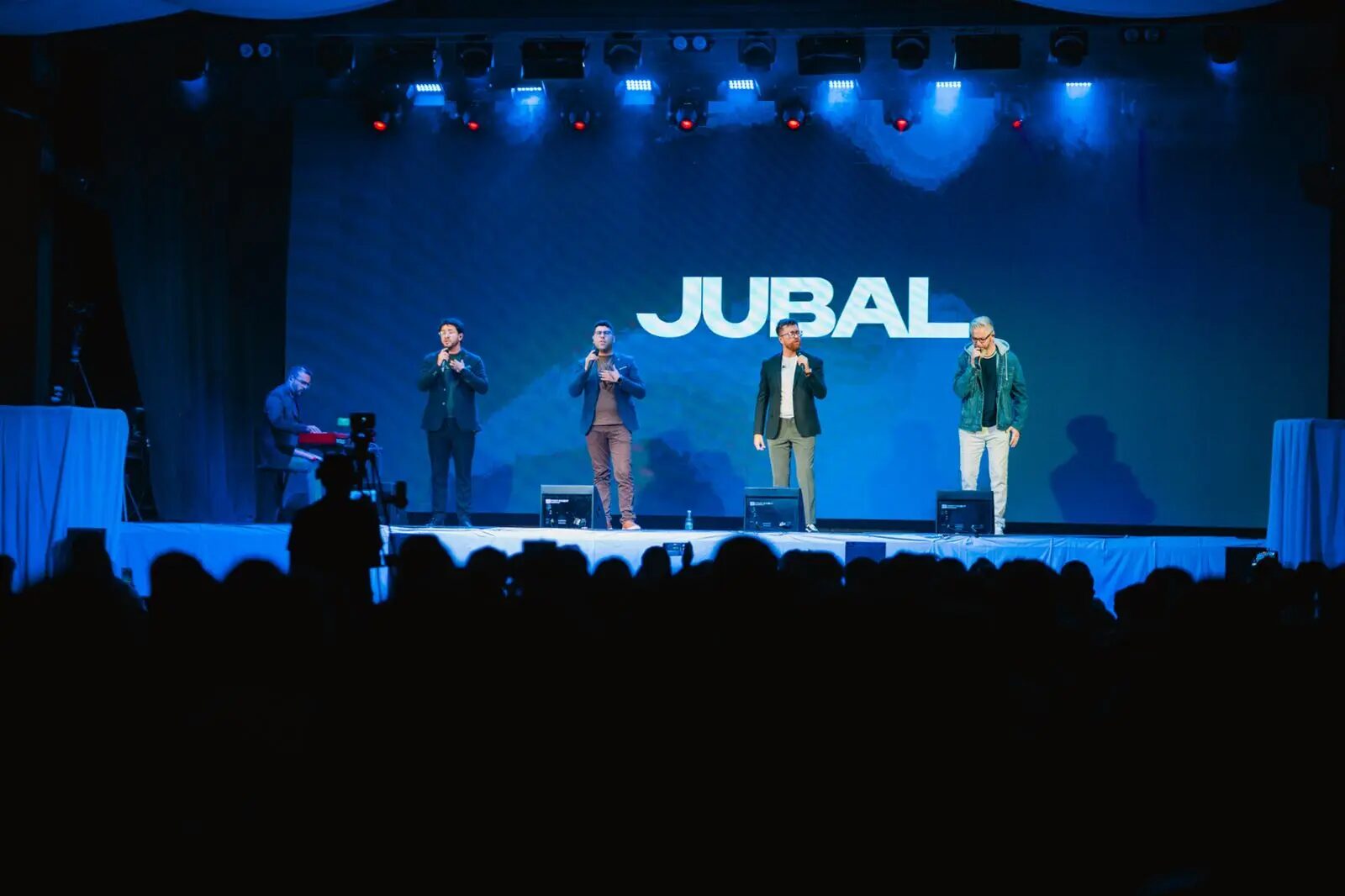 Los cuatro integrantes del Cuarteto Jubal